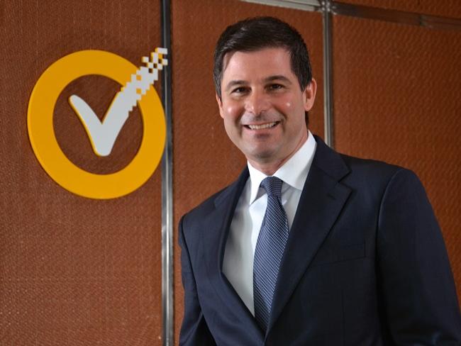 À frente da Symantec