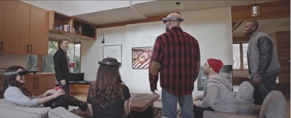Como a Microsoft imagina que você vai assistir a jogos de futebol com a HoloLens