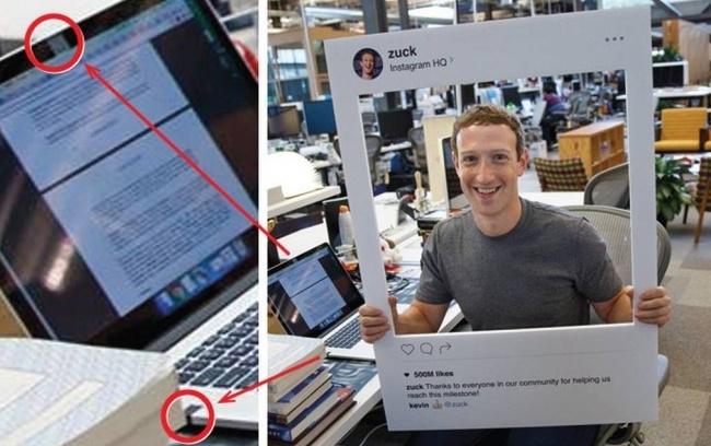 Mark Zuckerberg cobre câmera de seu computador com fita adesiva