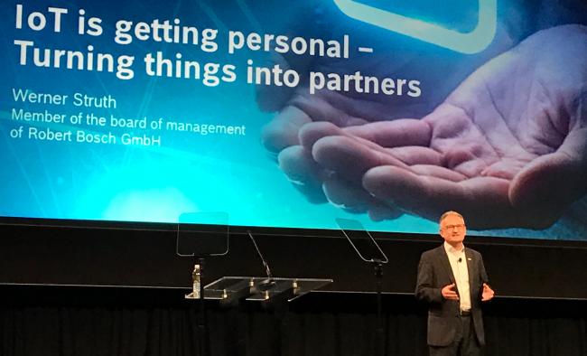 Bosch acredita em IoT cada vez mais pessoal