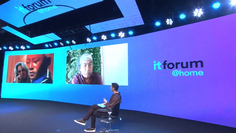 IT Forum@Home Adriana de Andrade Solé Ailton Krenak