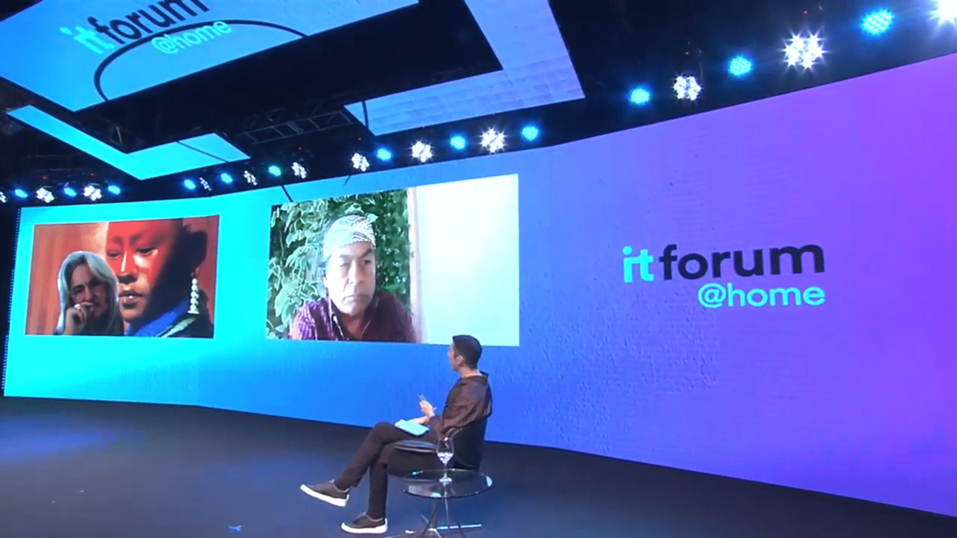 IT Forum@Home Adriana de Andrade Solé Ailton Krenak