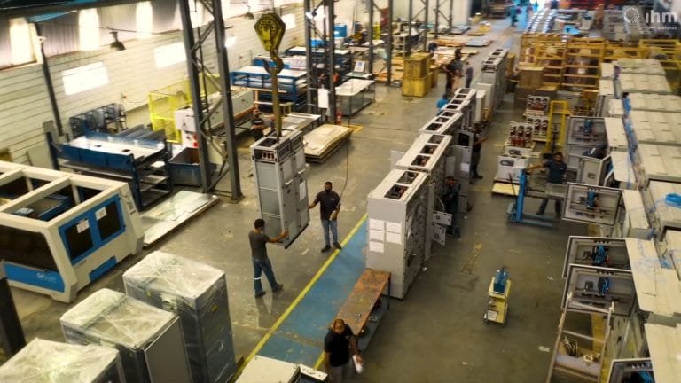 Nova fábrica de painéis elétricos, eletrocentros e subestações ihm Stefanini
