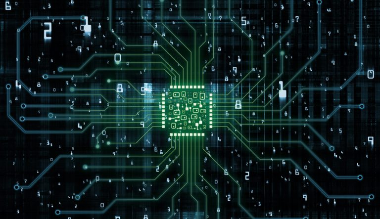 computação, processamento, chip, processador