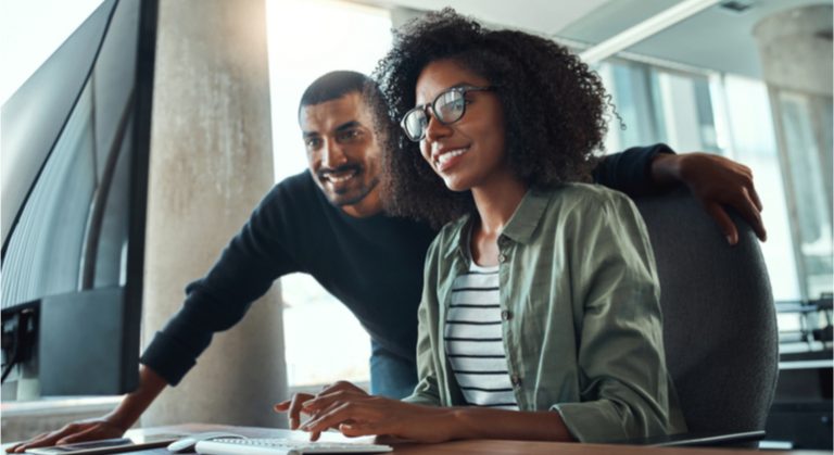 profissionais de ti negros