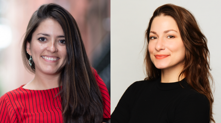 Magdiela Núñez, gerente de marketing de Parceiros Globais da Chainalysis; Brianna Kernan, executiva de contas para o Brasil da Chainalysis