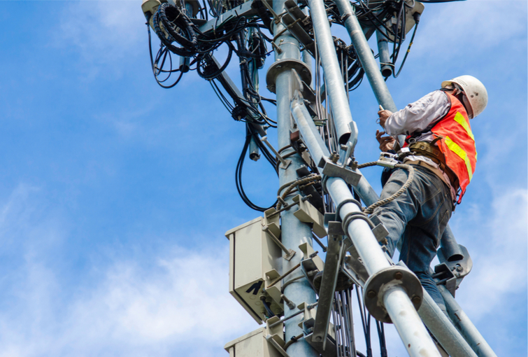 antena, telecom, cabos