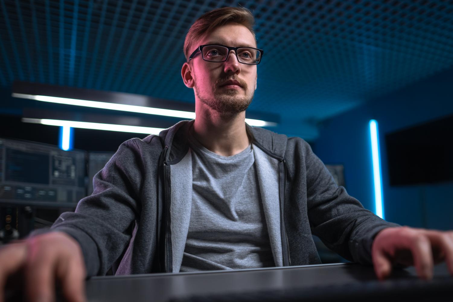 programador, trabalhador, homem