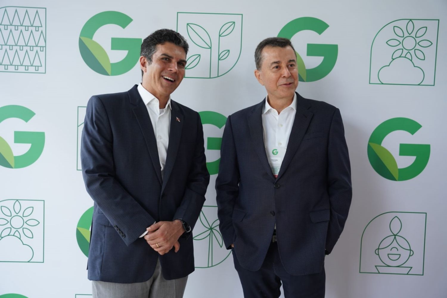 Helder Barbalho e Fabio Faria, do Google