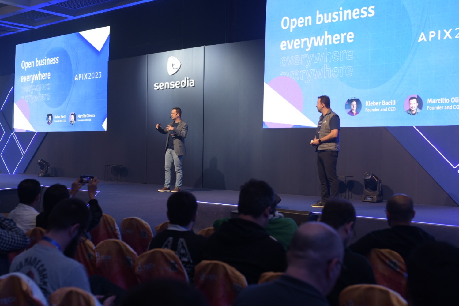 Kleber Bacili, Marcílio Oliveira, Sensedia