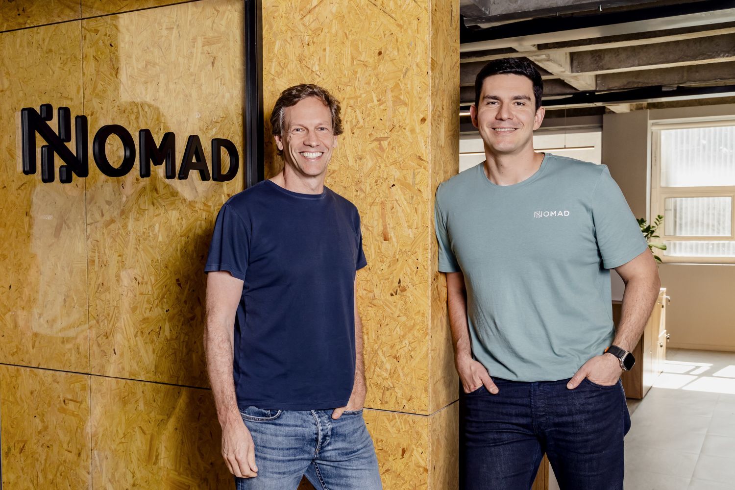 Patrick Sigrist e Lucas Vargas, sócios da Nomad