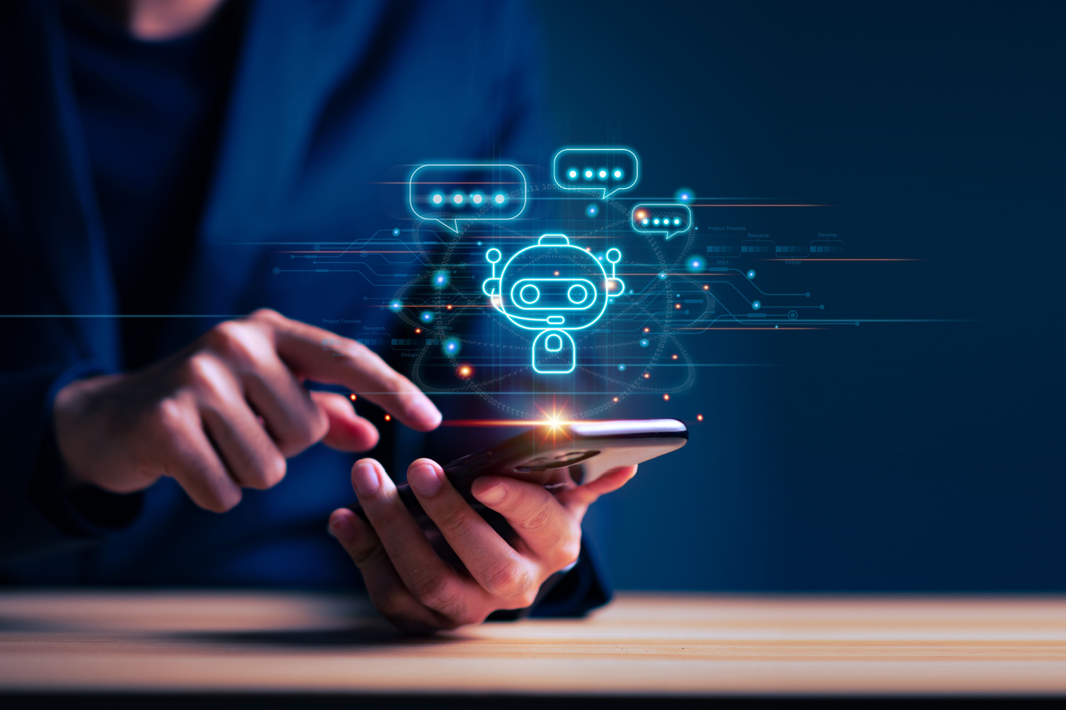 serviços digitais, chatbot, soluções digitais