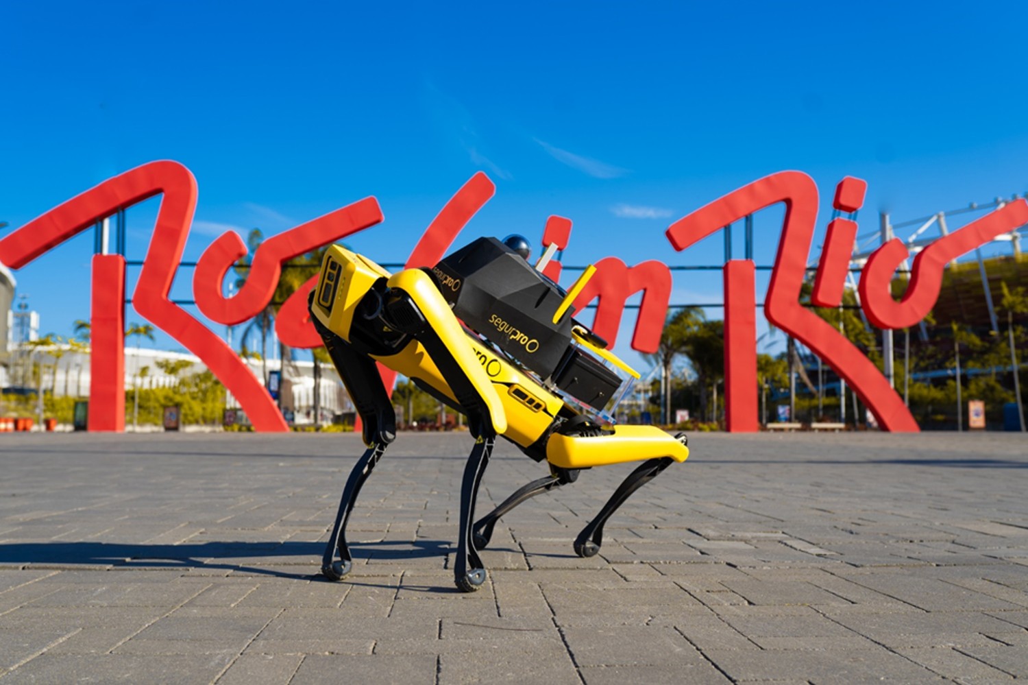 The Town, cão robótico, cão-robô, SegurPro