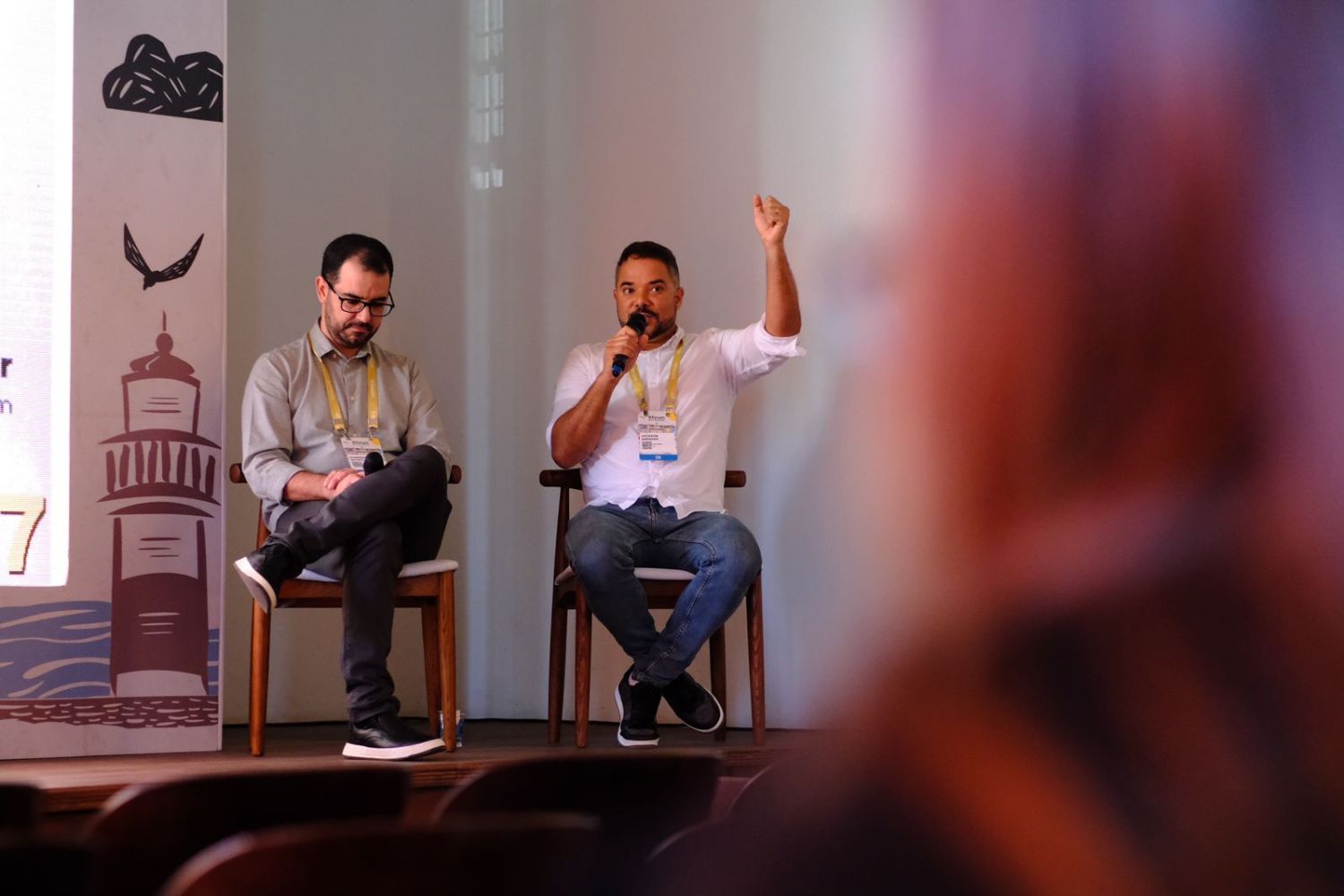 Humberto Moises (Ipiranga) e Jackson Andrade (Sephora)