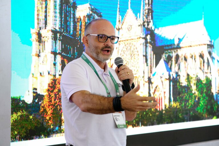 Marco Kalil, gerente geral da IBM Consulting, durante o IT Forum Salvador