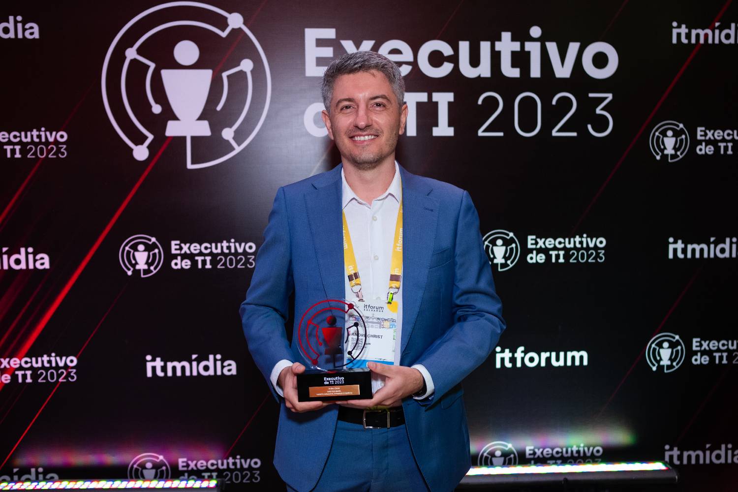 André Christ, head de IT da BMW Brasil, durante o IT Forum Salvador