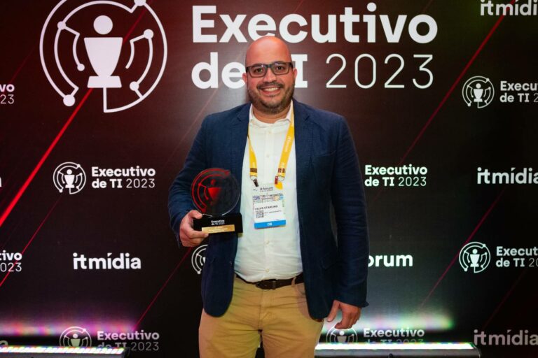 Felipe Starling, CIO da Azul Linhas Aéreas Brasileiras, durante o IT Forum Salvador