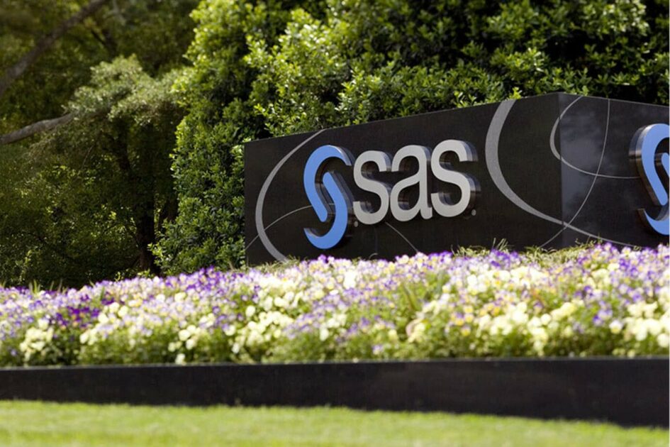 sas logo, sas analytics data, dados analíticos