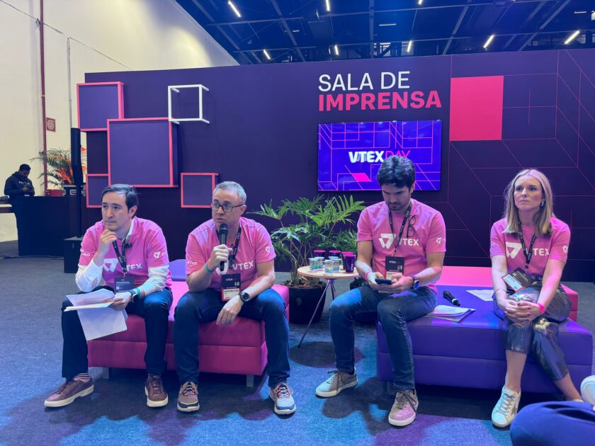 Executivos da Vtex no Vtex Day 2024