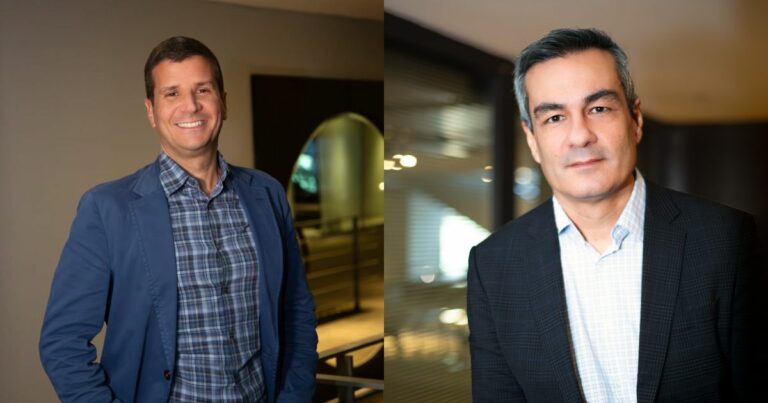 Alexandre Graff, vice-presidente de Parceiros Globais & Alianças da FICO e Pablo Morales, diretor de Parcerias e Alianças na América Latina da FICO falam sobre parceiros da FICO