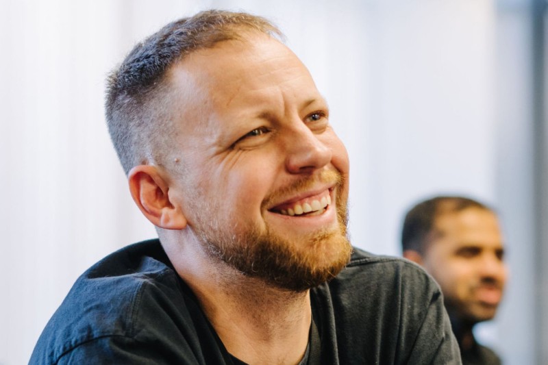 Claus Moberg, vice-presidente de engenharia do Roblox