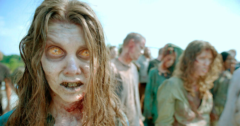 Zumbis da série “Walking Dead”: as redes sociais podem nos transformar em uma versão digital dessas criaturas - Foto: reprodução