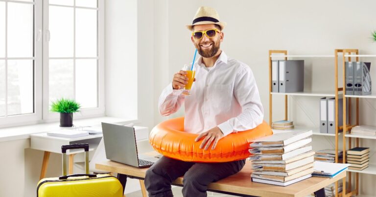 férias, descanso, negócio