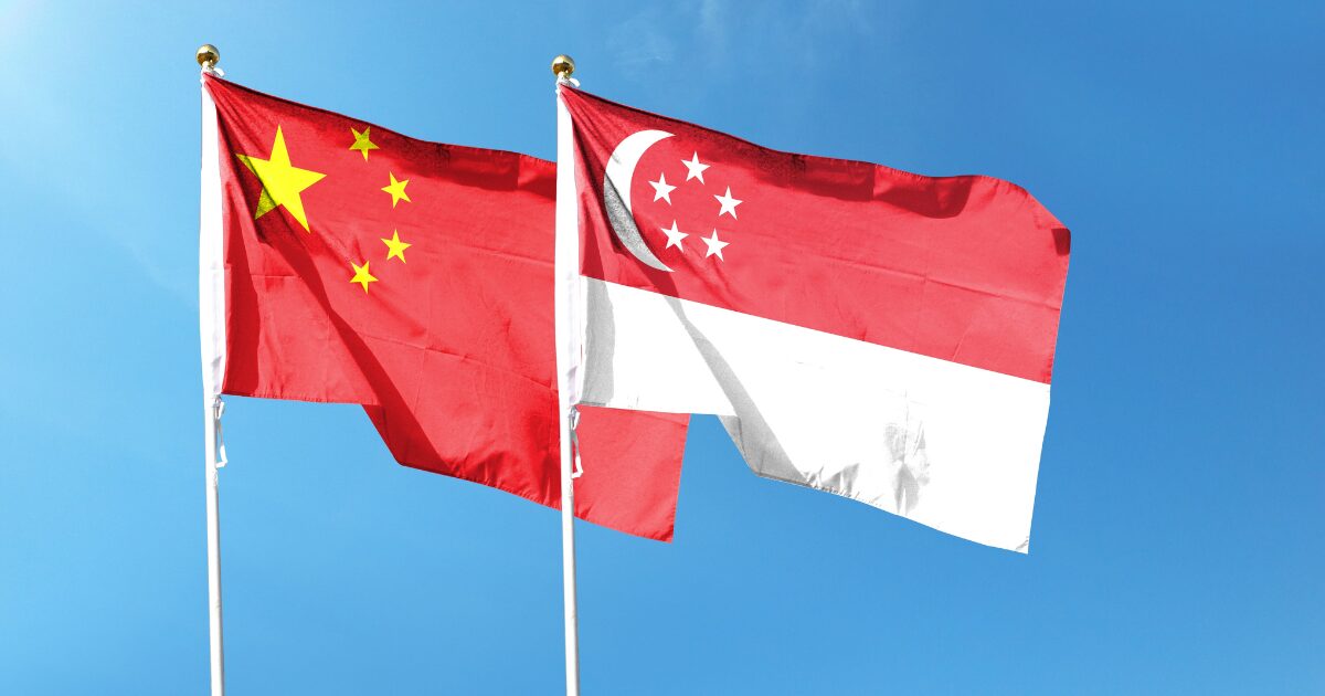 china, singapura, startup