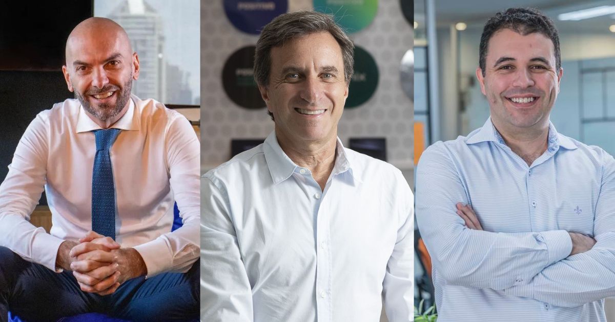 Filippo Di Cesare, Helio Bruck Rotenberg e Mauro Oliveira Fotos: Divulgação