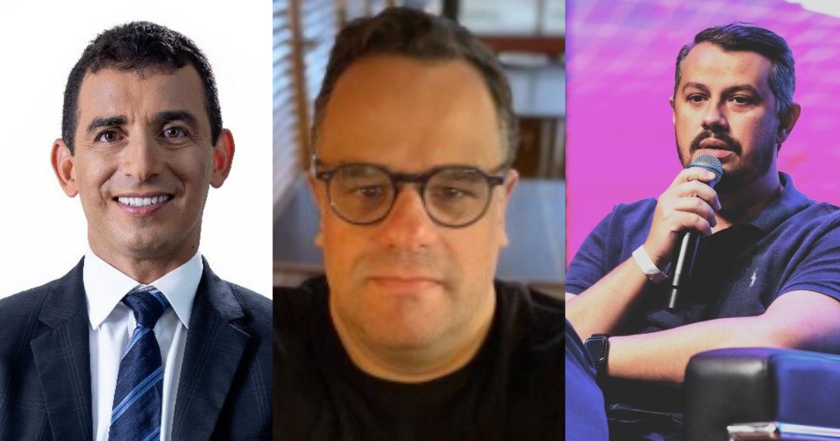 Alexandre Pinto, Diego Guimarães Ramos e André Luiz Lopes Petenussi Fotos: Divulgação