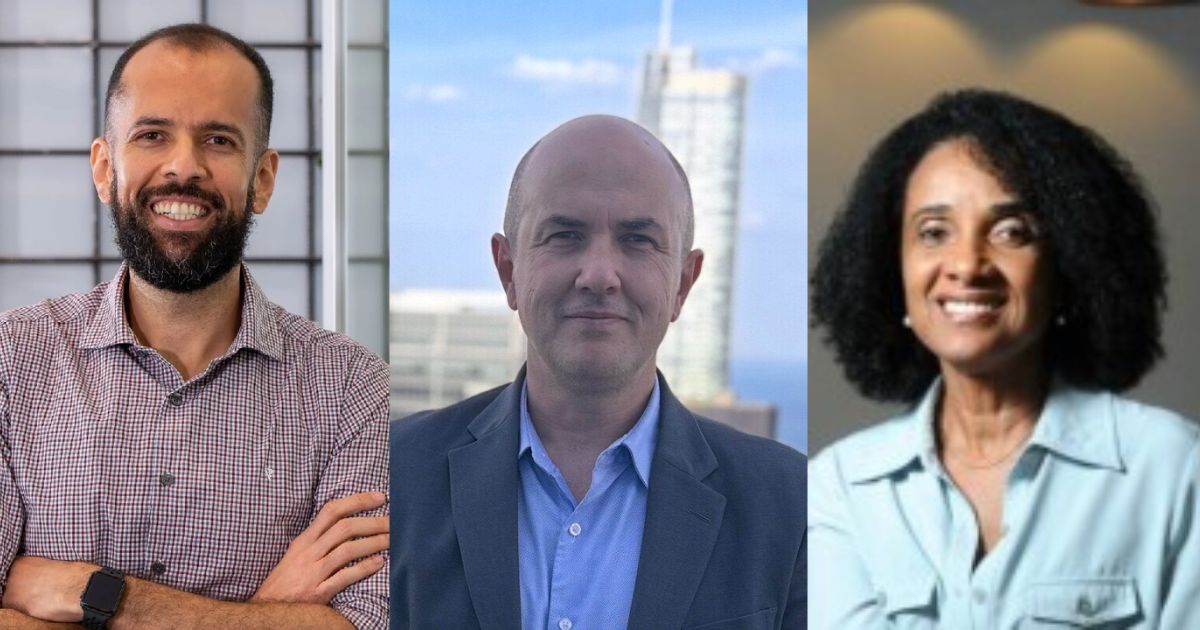 Gustavo Silva de França, Luiz Gustavo de Oliveira e Vania Neves Fotos: Divulgação