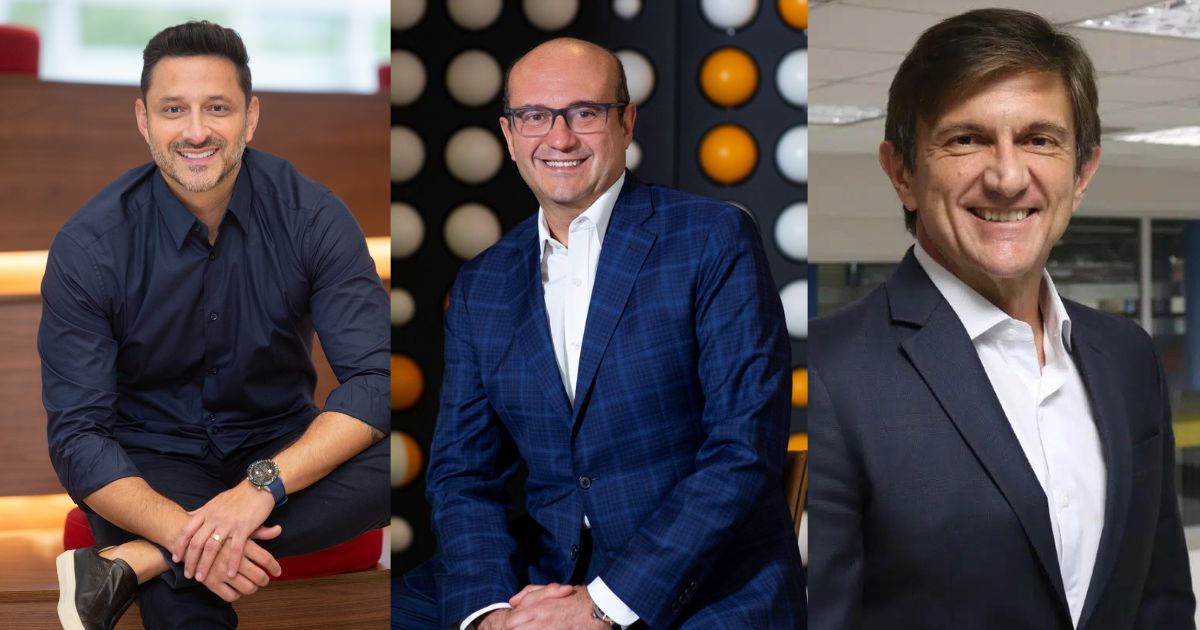 Alexandre Maioral, Cleber Morais e Eduardo Carvalho Fotos: Divulgação