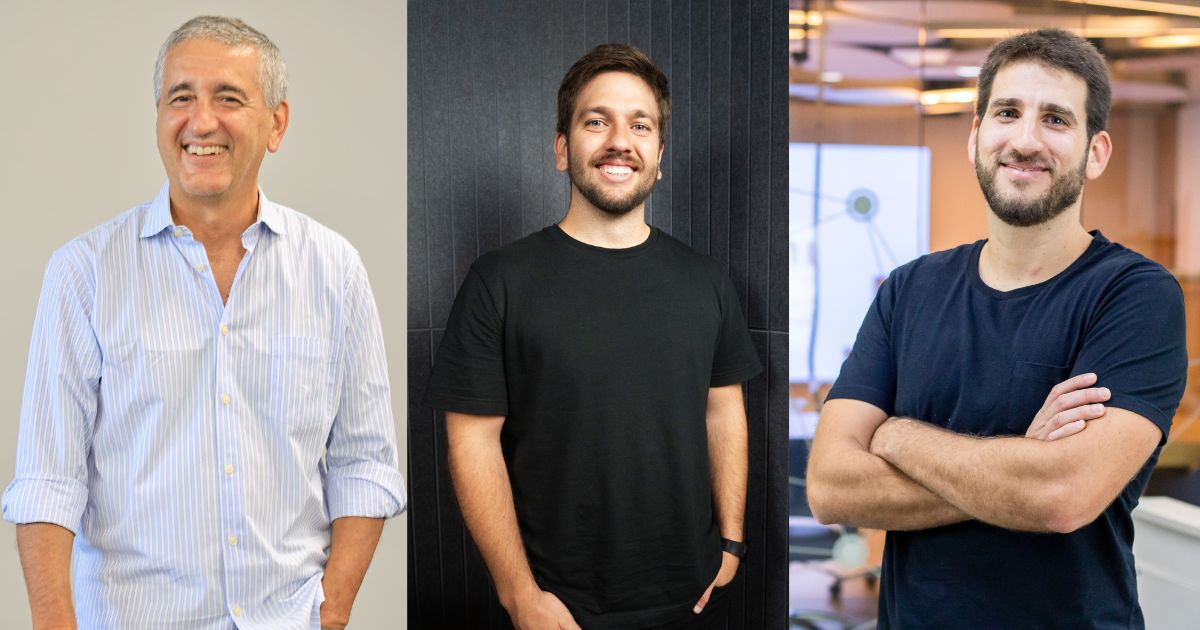 Marco, Rodrigo e Guilherme Stefanini, da Stefanini Fotos: Divulgação