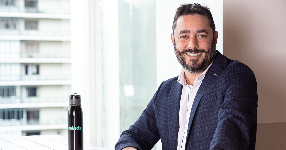 Marcelo Peixoto, CEO da Minds Digital. Crédito da imagem: Phillip Zelante