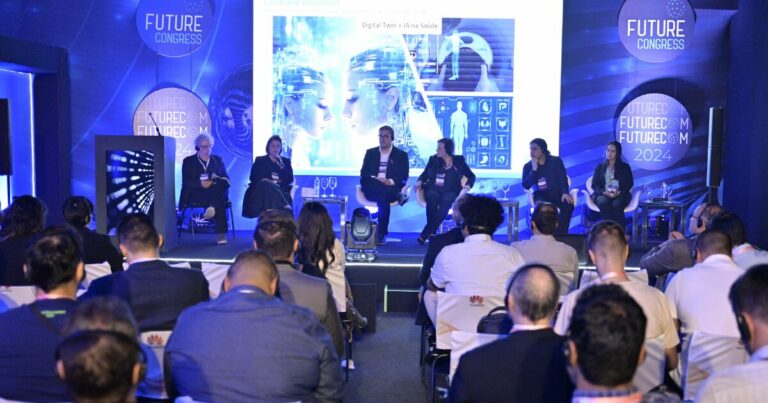 IEEE durante apresentação no Futurecom 2024. Imagem: divulgação