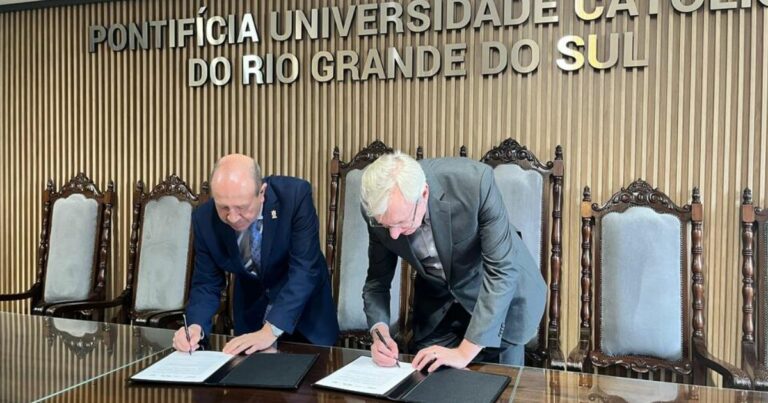 PUCRS firma parceria histórica com a Finep e impulsiona a inovação em terapias avançadas. Foto: Cristiane Parnaíba