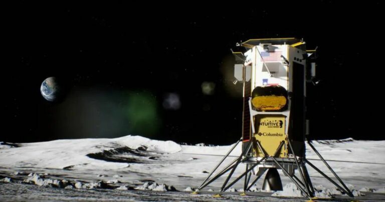 Intuitive Machines, IM-2, Athena, Lua, Nokia, NASA