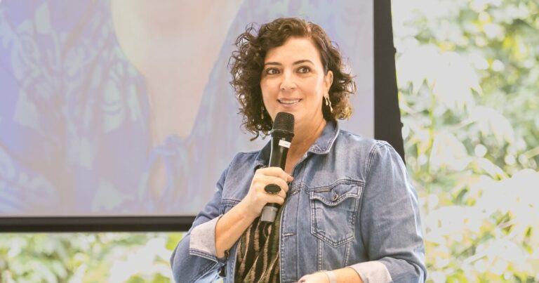 Ana Paula Franzoti, durante o Jornada Itaqui, fala sobre diversidade