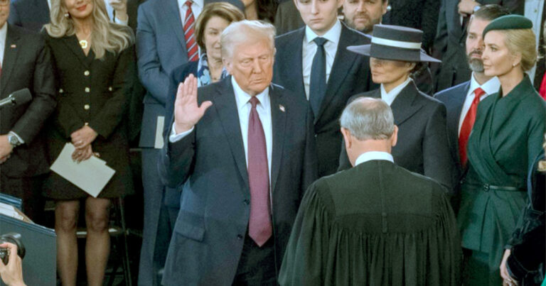 Donald Trump toma posse como presidente dos EUA pela segunda vez - Foto: Congresso americano (redes sociais)