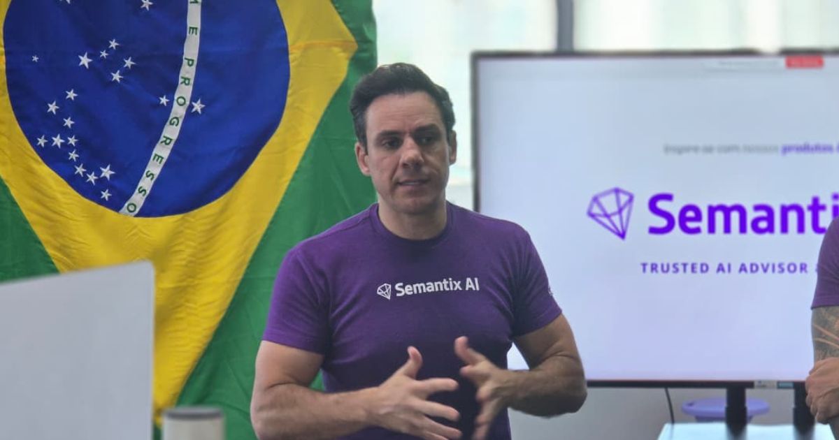 Leonardo Santos, CEO da Semantix. Foto: Divulgação