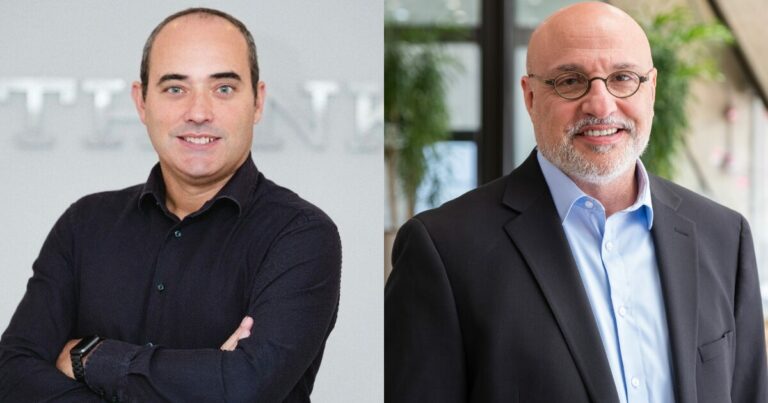 Joaquim Campos, vice-presidente de Software da IBM América Latina, e Peter Polizzi, vice-presidente sênior de operações técnicas de campo da HashiCorp. Imagens: divulgação